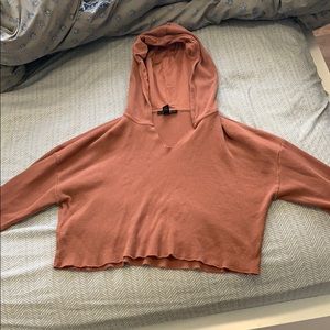 Cropped hoodie